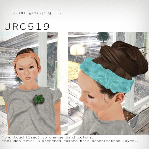 booN group gift URC519 hair