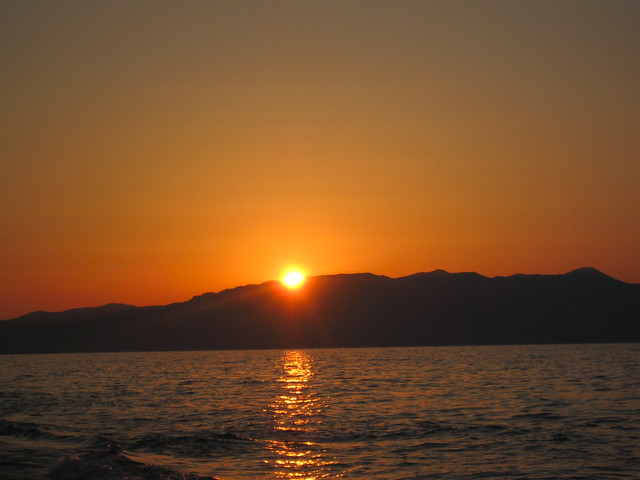 crete sunrising
