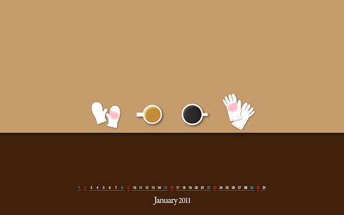 iPhone Wallpaper · Calendar Desktop Wallpaper: January 2011 Flickr only ver.