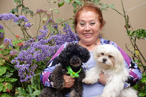 Mema with Gypsy and Cookie