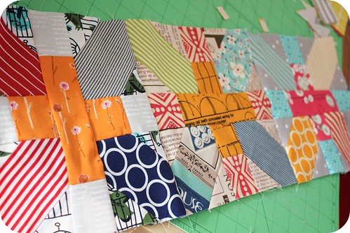 Japanese x and + quilt tutorial
