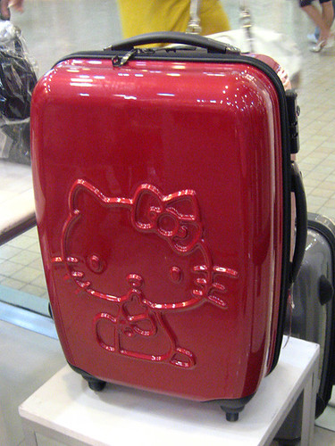 Hello Kitty Red Luggage