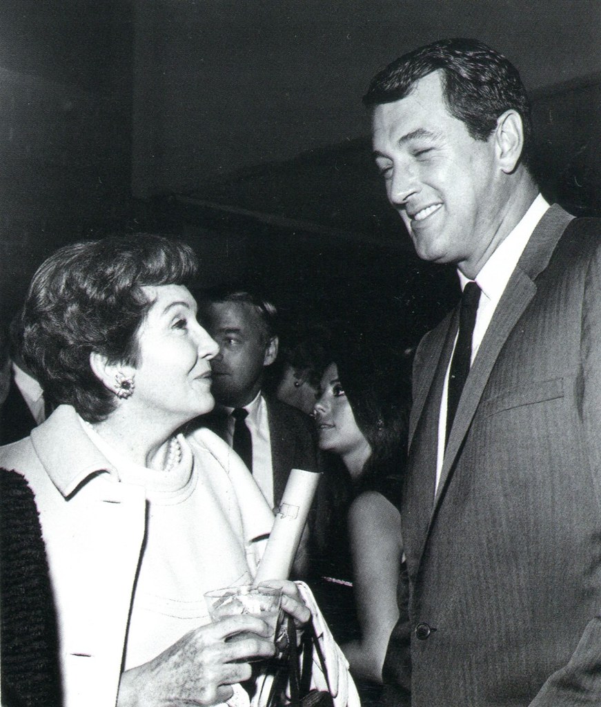Helen Hayes and Rock Hudson