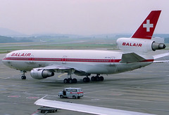 Balair DC-10-30 HB-IHK ZRH 08/08/1989