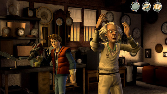 Doc and Marty Back to the Future The Game
