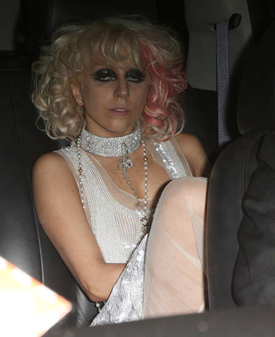 Lady Gaga glasses the fame