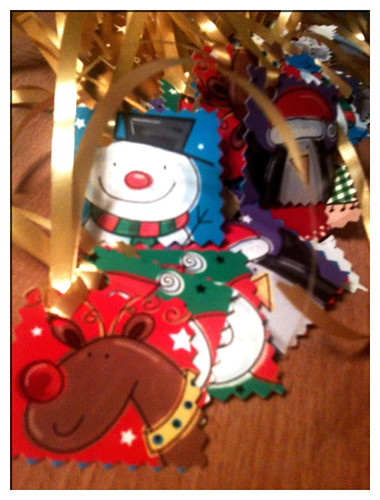 Day 3 : Making Recycled Christmas Tags