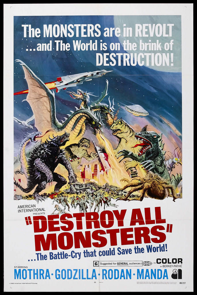 Destroy All Monsters (Toho, 1968) 2