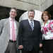 Mr Paul Moriarty, Dr James Reilly (TD) and Ms Patricia Logan