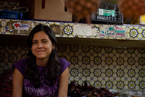 Girl in the Mercado