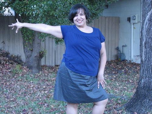 Striking a pose! Love that haircut! 12/2008 227 lbs