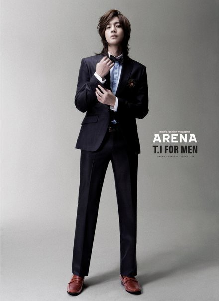 Kim Hyun Joong Arena TI For Men 2009/05