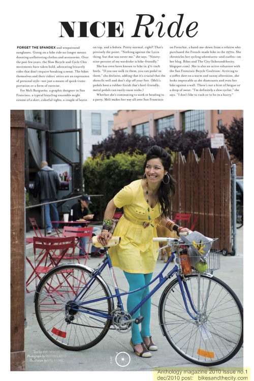 "Nice Ride" in Anthology magazine