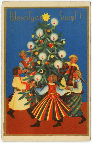 015-Feliz Navidad-Exposicion de pintores editada en Polonia-sin fecha-NYPL