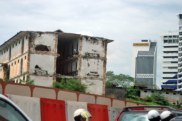 Pudu jail being torn down