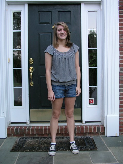 First day of Junior year of high school