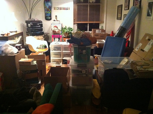 January 2, 2012, day 2 of packing