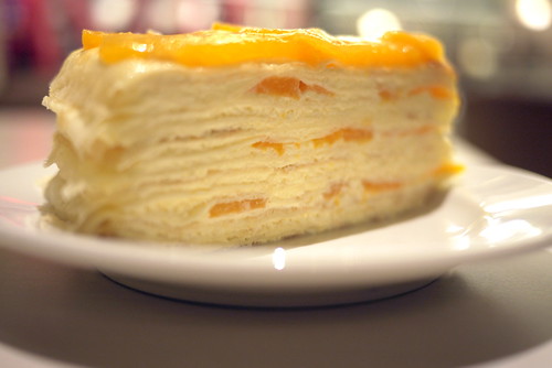 passionfruit mille crepe