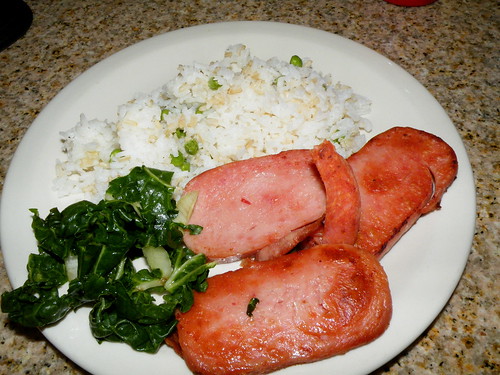 Kale with spam