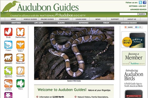 Audubon toolbar 2