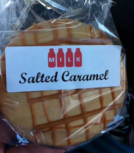 Salted Caramel Ice Cream Sandwich