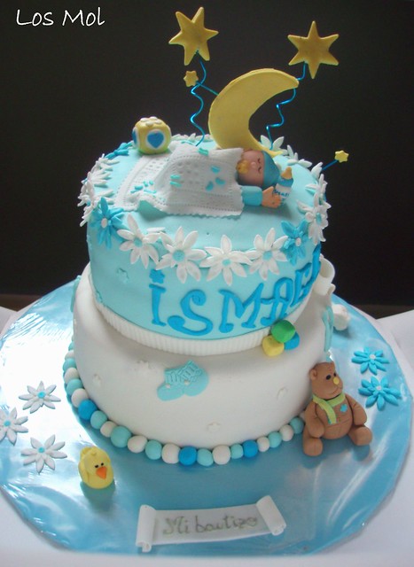 1 Tarta bautizo Ismael - CHRISTENING CAKE