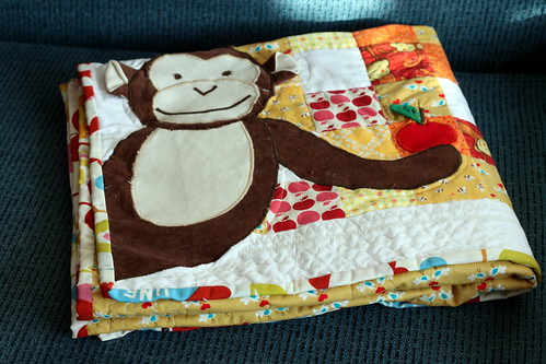 monkey quilt.