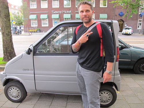 Tiny Car in Amsterdam
