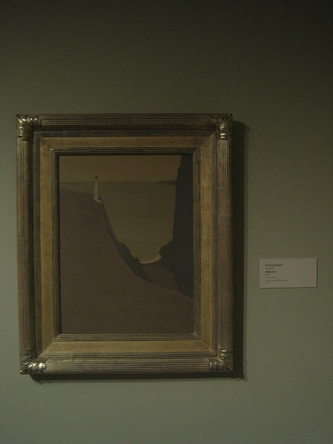 Reflection, 1904, Oil on Canvas, Gottardo Piazzoni, Oakland Museum of California _ 9582