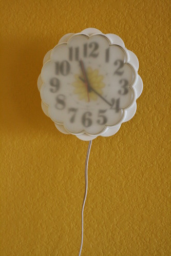 flower clock.
