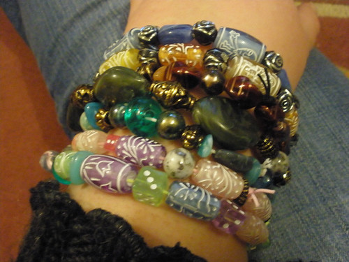 Bracelets with new beads