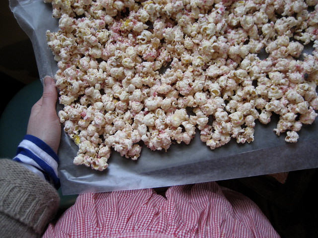 peppermint popcorn!