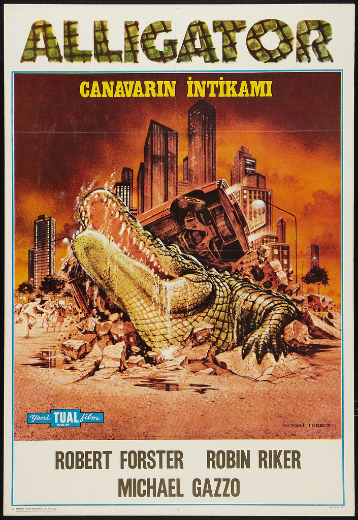 Alligator (BLC, 1980) Turkish Poster