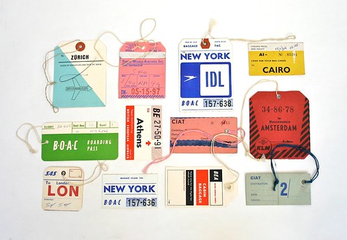 COLLECTION A DAY: AIRLINE TAGS