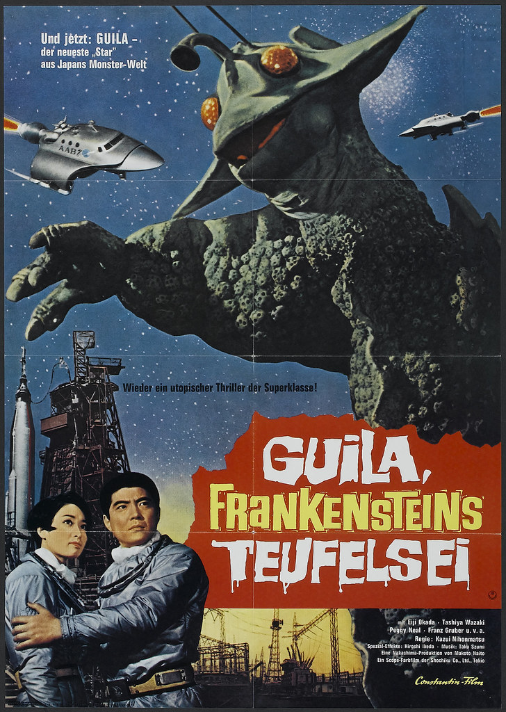 The X from Outer Space (Constantin Film, 1968). German