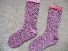 Love Letters Socks finished