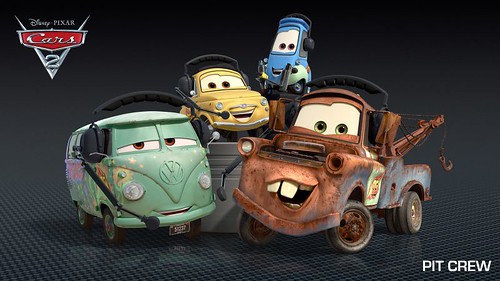  lovable car characters of Disney/Pixar's is back in the movie Cars 2, 