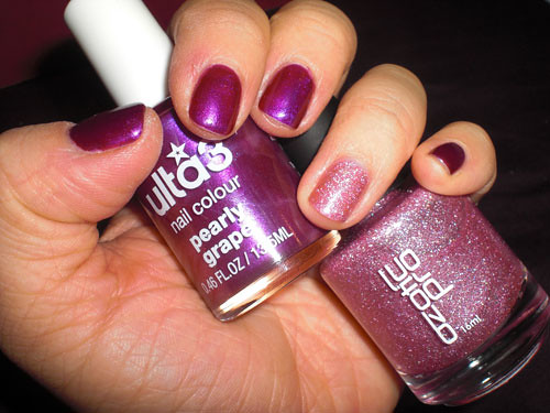Purple & Pink Manicure!
