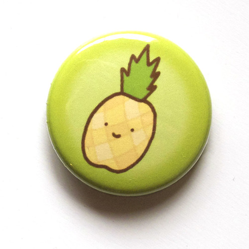 Pineapple Smile - Button 01.22.11