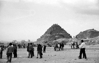 Pirámides de reinas de Keops. Giza
