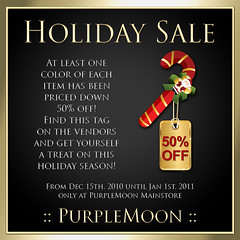 Holiday Sale 50%OFF!
