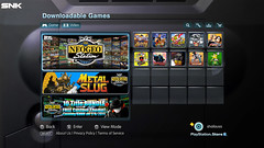 PlayStation Store - SNK Category