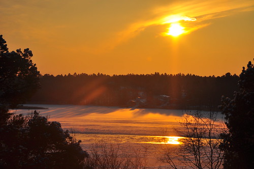 Stockholm sun on the winter solstice