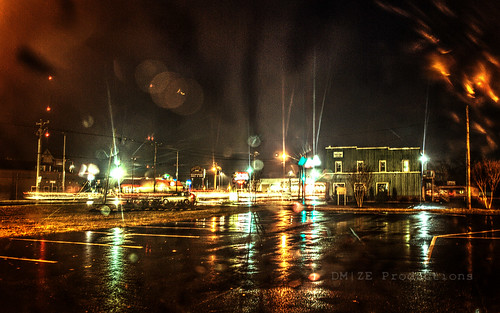Photowalk 48 of 52 - Rainy night in Harrington