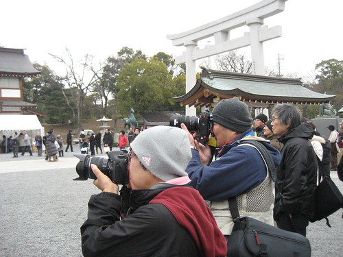 とんど 広島護国神社 2011画像 21