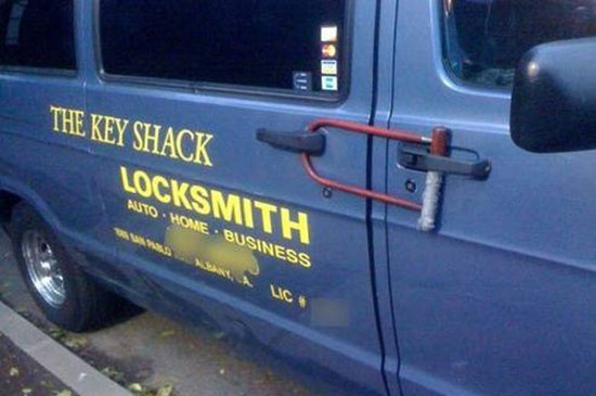 Locksmith Fail