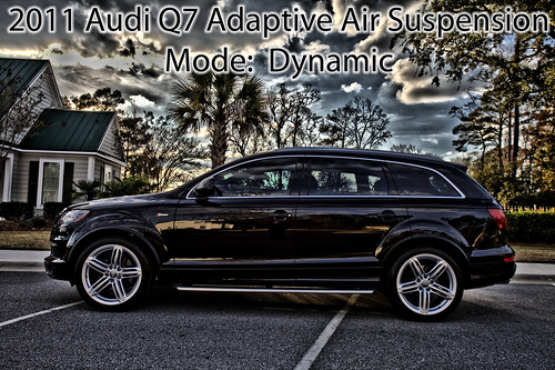 2011 Audi Q7 SLine Adaptive Air Suspension Video Demo with Photos