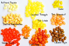 Orange and Yellow Jelly Belly Beans
