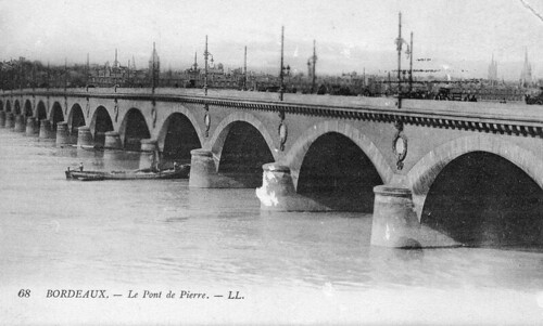 Bordeaux, le pont de Pierre