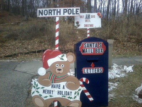 Santa's Mailbox In Our Town.